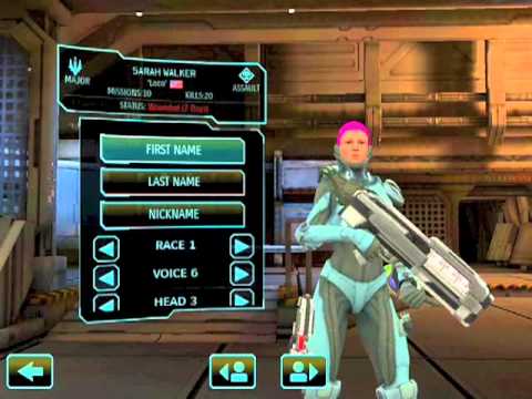 [XCOM on iPad] Major Sarah Walker and Colonel John Casey :D