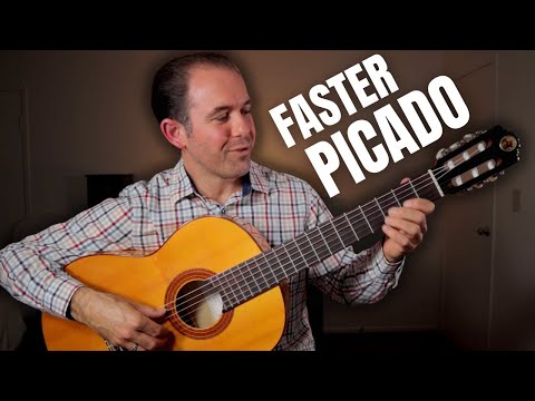 How to Play "Entre Dos Aguas" (Fast Picado Section) with TAB (Lesson #6)