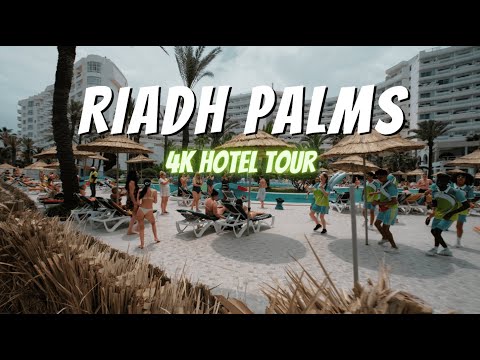 Riadh Palms 4* | Sousse, Tunisko | 4K HOTEL TOUR