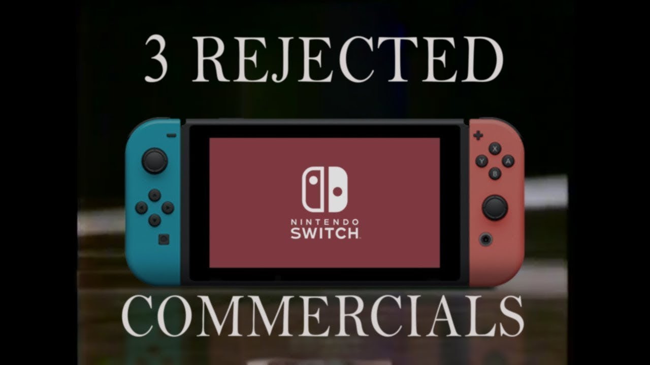 3 Rejected Nintendo Switch Commercials | Retro Nintendo Switch Parody