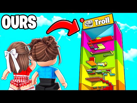 I Built My Own TROLL TOWER To Troll My SISTER!