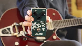 Video thumbnail for Greer Amps Royal Velvet Overdrive: Top Boost in a Box! by Eric Haugen Guitar