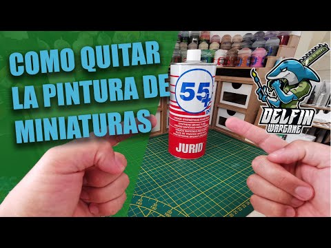 Tutorial: Como despintar miniaturas (Wargames y modelismo) How to strip your plastic miniatures.