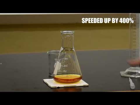Blue Bottle and Traffic Light Experiment Demonstration