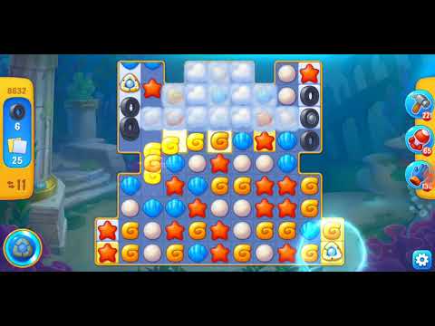 Fishdom. 8632 level no boosters and diamonds. 21 move