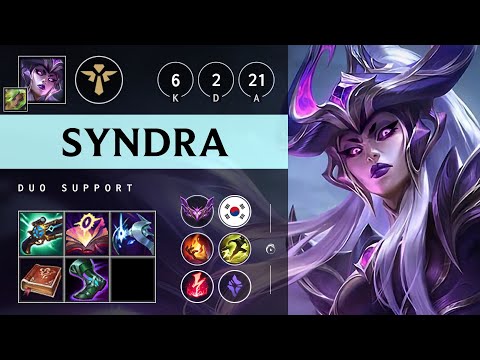 Syndra Support vs Bard - KR Master Patch 25.20