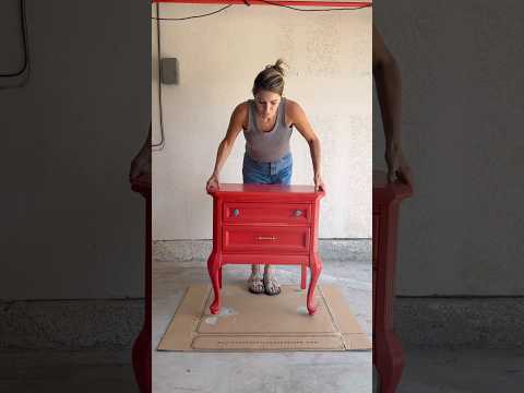 Beginner Friendly Furniture Makeover ✨ #furnitureflip #diy