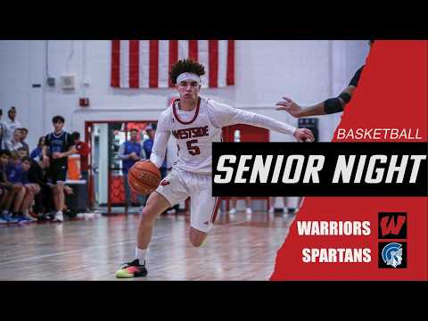 Westside vs Lincoln East Senior Night | WTV Live Varsity Boys Basketball