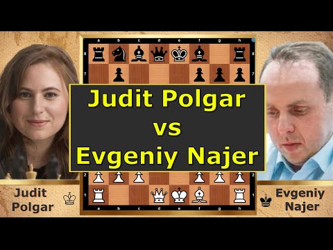 JUDIT POLGAR vs EVGENIY NAJER – Blitz Brilliance in the Sicilian!🔥 #juditpolgar #evgeniynajer #chess