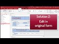 MS Access 2016 Command Button Wizard Won T Open 2 Solutions