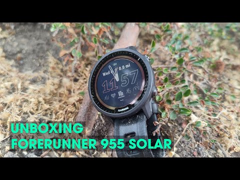 [UNBOXING] Garmin Forerunner 955 Solar