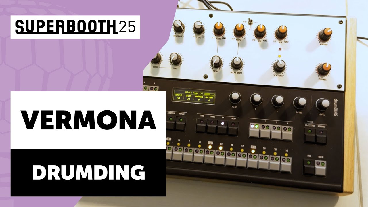 Vermona: DrumDing - SUPERBOOTH 2025