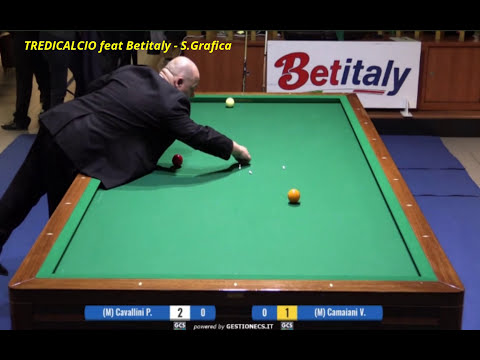 CAVALLINI vs. CAMAIANI - 3rd BTP BILLIARDS ROUND 2017 RHO
