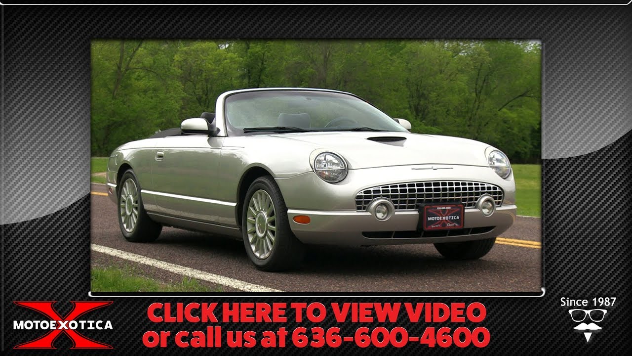 2005 Ford Thunderbird 50th Anniversary Convertible || For Sale
