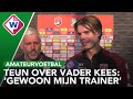 Vader en zoon Kees en Teun Zethof (Noordwijk): 'Het gaat altijd over voetbal' - OMROEP WEST SPORT
