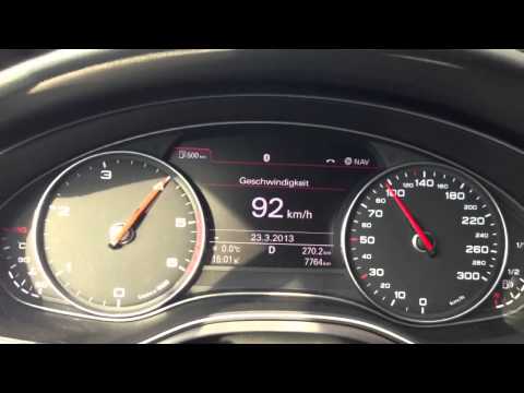 Audi A6 2.0 TDI 177PS Multitronic 0-120 km/h