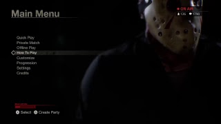 PLAYING FRIDAY 13TH FOR THE 1ST TIME