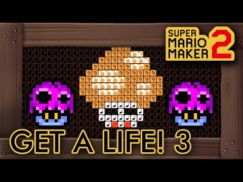 Super Mario Maker 2 - Get A Life! Revenge of the 1-Ups