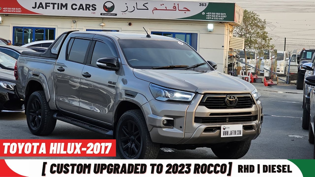 Toyota Hilux CONVERTED TO ROCCO 2023 | RIGHT-HAND-DRIVE | BLACK PREMIUM LEATHER SEATS | EXCELLENT CONDITION video