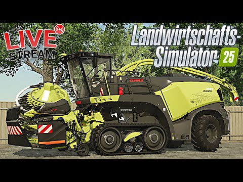 LS25 LIVE🔴: XXL MAISHÄCKSELN mit CLAAS JAGUAR UNSTOPPABLE 🌽 │ Farming Simulator 25 │ FS25