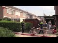 Korte felle woningbrand aan de Noord op Urk
