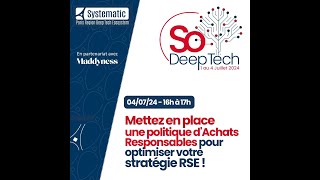 SDT 2024 – Mettez en place une politique d&rsquo;Achats Responsables pour optimiser votre stratégie RSE&nbsp;!