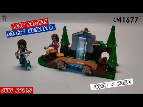 Конструктор LEGO Friends «Лесной водопад» 41677 / 93 детали