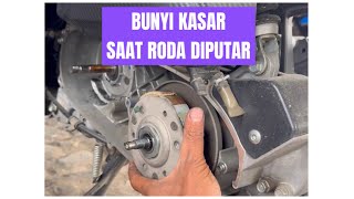 Causes of a rough sound when the Vario wheel is turned