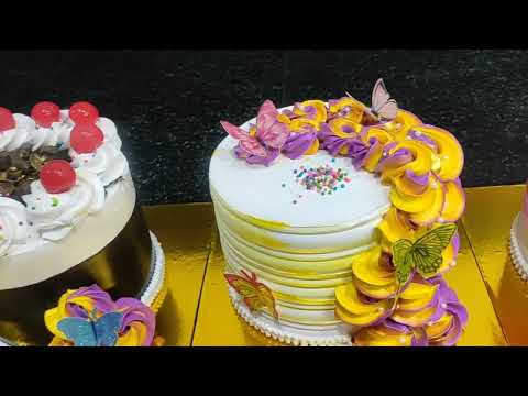 simple design is butterfly  cakes 🎂🎂🎂