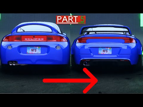 Need For Speed Unbound Gameplay Walkthrough Part 5: Mitsubishi Eclipse Customization (No Commentary)