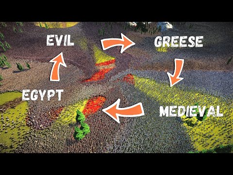 Crossroads Battle of 4 Armies: Medieval - Greese - Egypt - Evil - UEBS 2