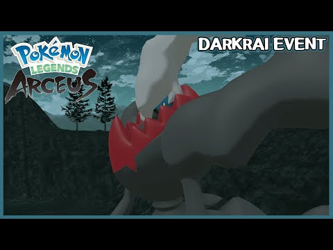 Darkrai event - Pokemon Legends Arceus