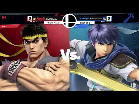 Amrit (Ryu) vs Infiknight (Ike, Pnuema) - Grand Finals - Fries on a Salad #65