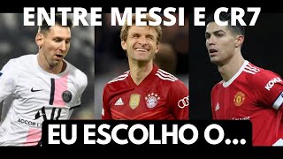 Ultimas Noticias Thomas Muller escolhe entre Messi e Cr7, #DEBOCHE