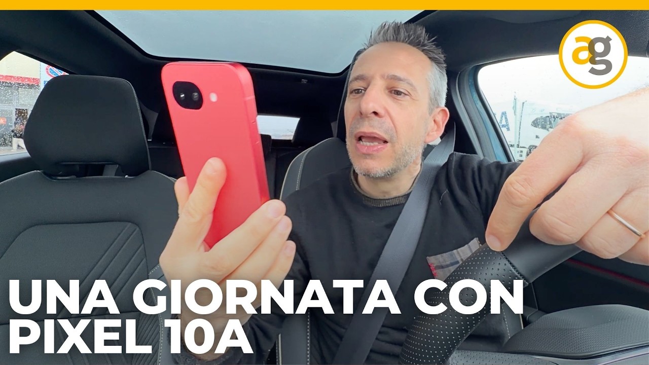 Una GIORNATA con PIXEL 10A RECENSIONE ESPERIENZIALE
