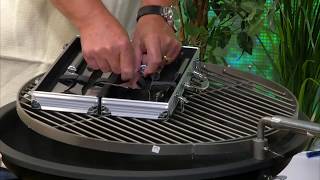 Rosenstein & Söhne Glasgrill mit Touchpad und Timer, 800 W