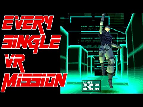 Every Single VR Mission in Metal Gear Solid 1