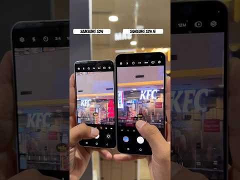 Samsung s24 fe || samsung s24 || samsung s24 ge vs samsung s24 camera test || #camera #ytshorts