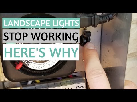 LOW VOLTAGE OUTDOOR LANDSCAPE LIGHTING TRANSFORMER - What to do when all your lights stop working