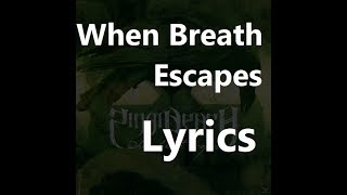 Sinai Beach - When Breath Escapes [Lyrics On Screen]