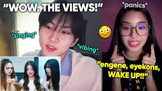 Download lagu ENHYPEN Jungwon reacts to Katseye Gnarly MV (Sophia saw his reaction vid!) mp3