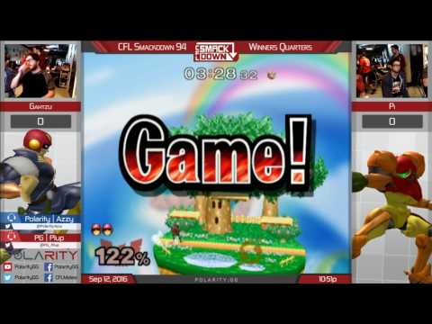 CFL Smackdown 94 Melee - Gahtzu (Falcon) vs Pi (Samus) - Winners Quarters