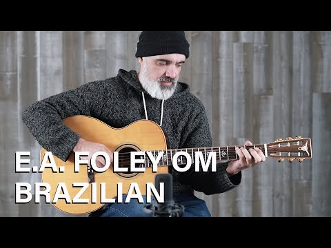 2016 E.A. Foley OM, Orchestra Model, Bearclaw Engelmann Spruce, Brazilian Rosewood - VIDEO image 14