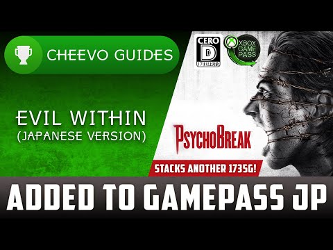 How to Play Psycho Break A.K.A "The Evil Within" (Japanese Version) **XBOX GAME PASS JP**