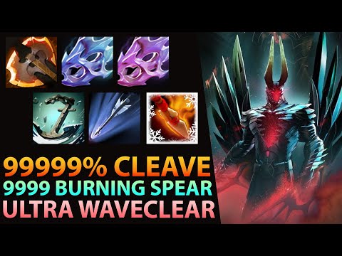 99999% Cleave Burning Spear - Custom Hero Chaos