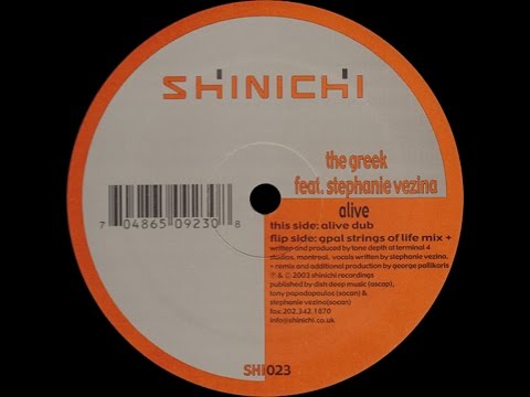 The Greek Feat. Stephanie Vezina ‎– Alive (Dub)
