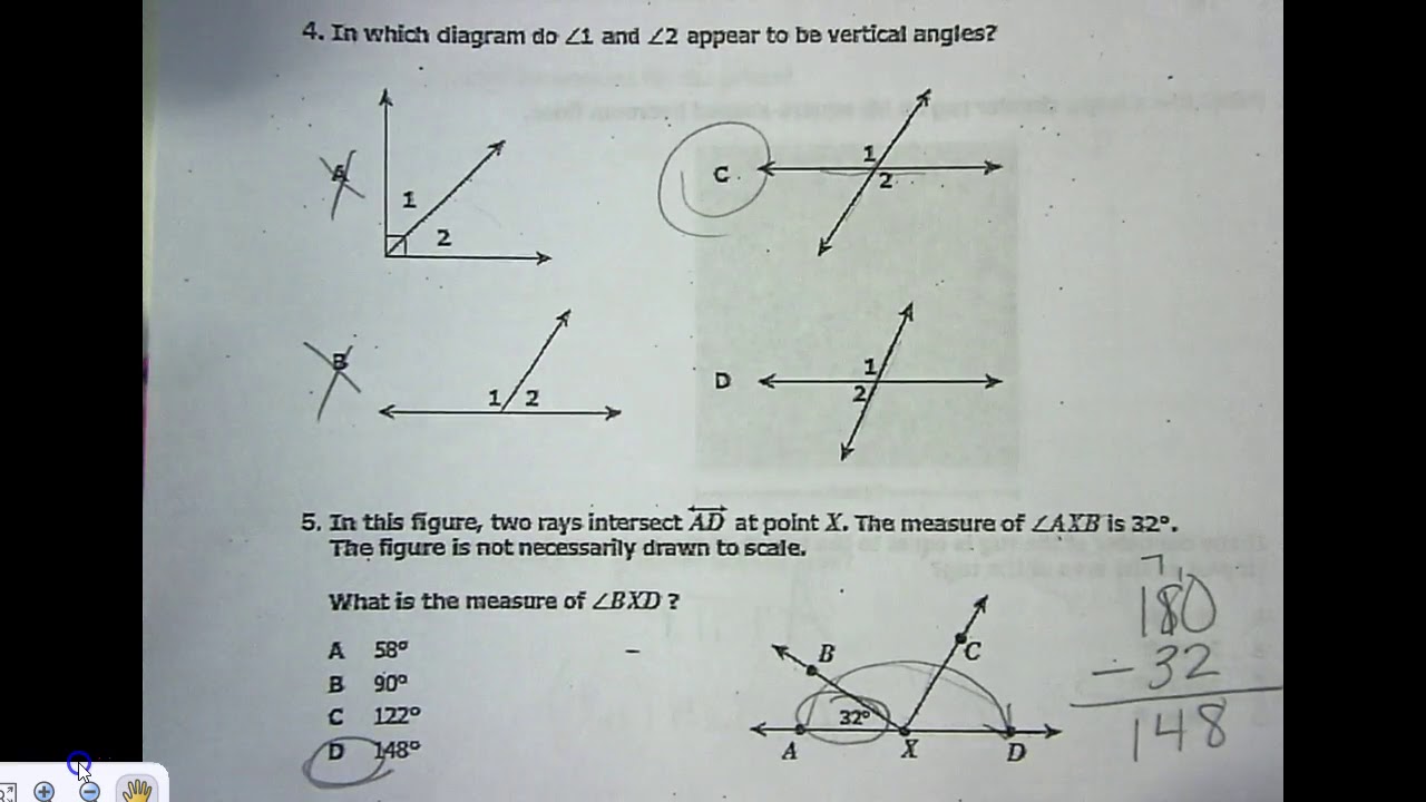 7th grade Geometry Unit Study Guide