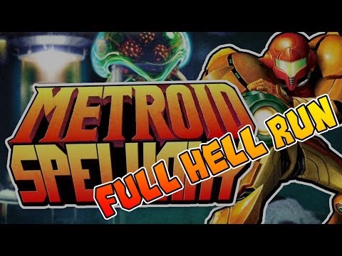 Metroid Mod - Complete Hell Run (Spelunky)