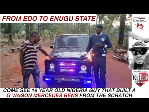 Edo to Enugu, 19 YEAR OLD BUILT G WAGON MERCEDES BENS FROM THE SCRATCH