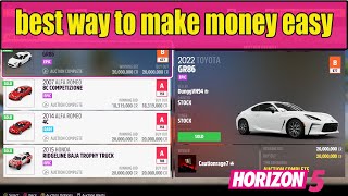 Sell Rarest Cars best way to make money easy in Forza Horizon 5
